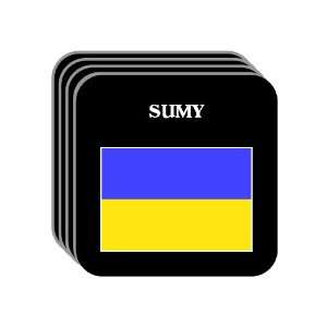  Ukraine   SUMY Set of 4 Mini Mousepad Coasters 
