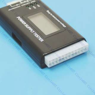 PC ITX ATX BTX SATA Power Supply LCD Tester 20 24 Pin  
