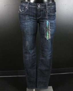NWT Womens LA IDOL Skinny Jeans CRYSTAL BUCKLES 775NR  