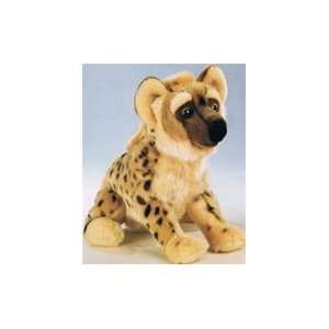  Realistic 13 Inch Stuffed Hyena Plush Animal By SOS Toys 