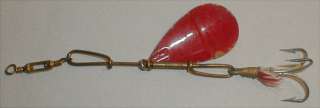 Antique W.T.J. Lowe Buffalo NY No 2 Fishing Lure Spinner with L Star 