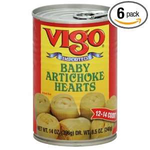 Vigo Baby Artichokes, 14 ounces (Pack Grocery & Gourmet Food