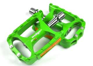   Magnesium CNC Mountain Bike Pedal MTB Pedals Only 238g Green  