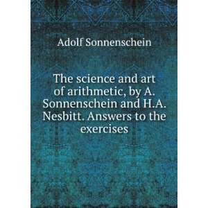   and H.A. Nesbitt. Answers to the exercises Adolf Sonnenschein Books