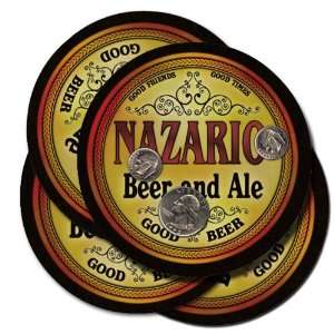  Nazario Beer and Ale Coaster Set