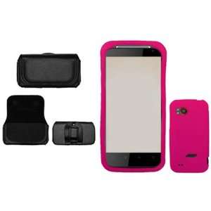  iFase Brand HTC Vigor ADR6425 Combo Solid Hot Pink 