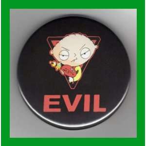  Family Guy Stewie Griffin Evil 2.25 Inch Button 