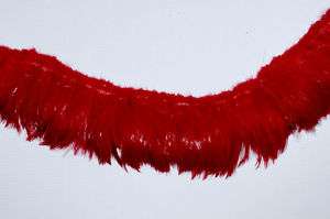 STRUNG NECK HACKLE RED 18 INCHES  