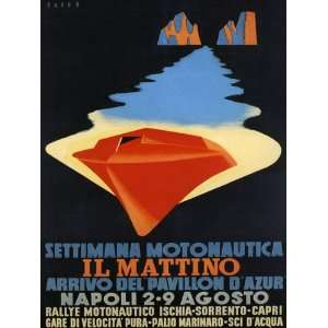 com Il Mattino Boat Ship Naples Napoli City in Southern Italy Travel 
