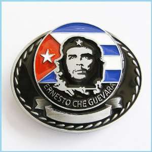  Cool Western Che Guevara Enameled Belt Buckle GU 040 