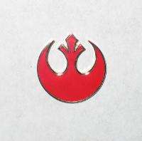 Classic Star Wars Rebel Alliance Red Logo Pin, Medium  