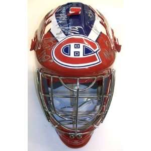   Montreal Canadiens Team Signed Mask Gionta Subban