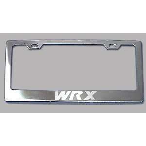  Subaru WRX Chrome License Plate Frame 