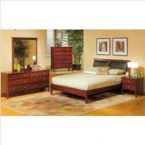 Alpine Furniture CC 21CK / CC 22 California King Platform Bedroom Set 