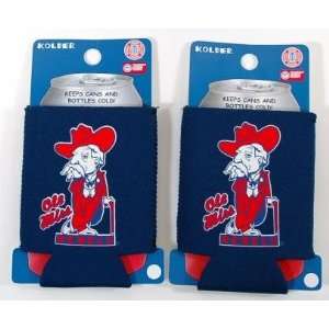  SET OF 2 MISSISSIPPI REBLES CAN KADDY KOOZIES