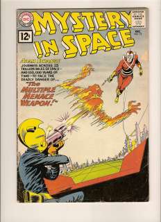 MYSTERY IN SPACE 72 DC COMICS ADAM STRANGE SILVER AGE  
