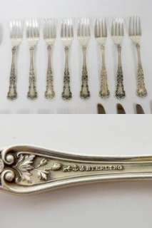 BUTTERCUP Pattern by GORHAM Sterling Silver Flatware Set    51 Pieces 