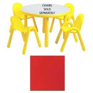  22 Tall Round Baseline Table (Candy Apple Red) (22H x 48 