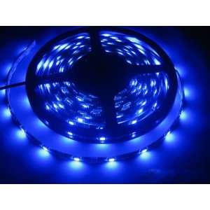  Zitrades 16.4 Ft 300 SMD Blue LED Flexible Strip with DC 