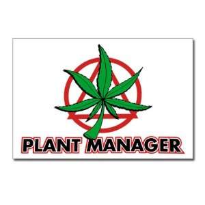    Postcards (8 Pack) Marijuana Plant Manager 