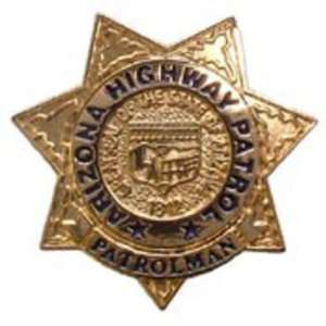  Arizona Highway Patrol Badge Pin 1 Arts, Crafts & Sewing