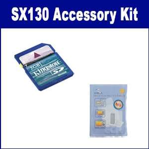  Canon PowerShot SX130 IS Digital Camera Accessory Kit 