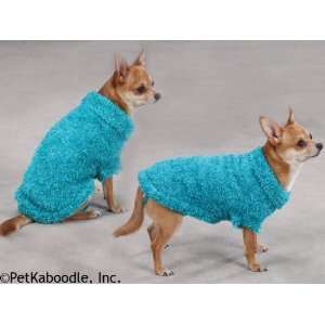  East Side Collection Cozy Bluebird Bright Blue Fuzzy Dog 