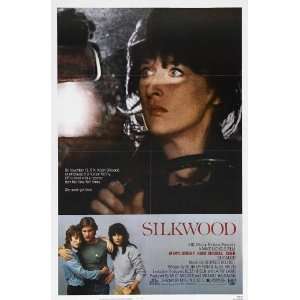  Silkwood Poster Movie 27x40 Meryl Streep Kurt Russell Cher 