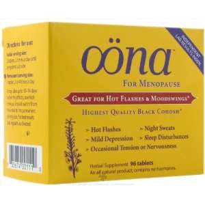  Oona Herbal Herbal Supplement for Menopause 96 Tablets 