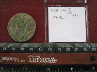 Ancient BYZANTINE FOLLIS COIN Justinian I 527 565 A.D. SB207 7776 