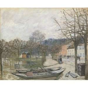   Alfred Sisley   24 x 20 inches   Flood at Port Marly