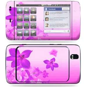   Vinyl Skin Decal Cover for Dell Streak 5 Pink Flowers Electronics