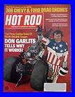   ,DON GARLITS REAR ENGINE,366 CHEVY&FORD DRAGSTER,HOTRO​D MAGAZINE
