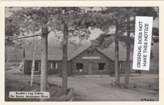   (SE of Cadillac), MICHIGAN, RUEHLES MUSKEGON RIVER CABINS  