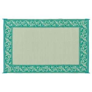  Stylish Camping RD4 Classical Mat Green/Beige Reversible 6 