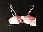 NWT STEVE teen girls bra 30A pink bra with pink bow and heart design 