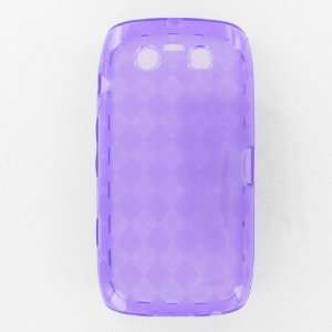  BlackBerry 9850/9860 TORCH Crystal Skin Case Purple Cell 