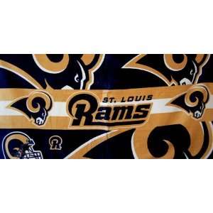  St. Louis Rams Logo Style NFL Fiber Reactive Pool/Beach 