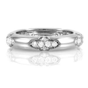  Cardens CZ Stackable Ring   Silver Jewelry