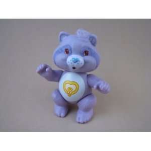  Vintage Care Bears Cousins Bright Heart Racoon Poseable 