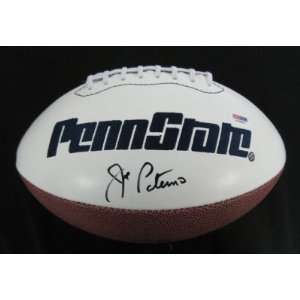  Joe Paterno Signed Penn State Logo Football PSA/DNA 