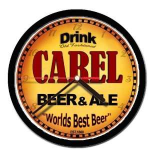  CAREL beer and ale cerveza wall clock 