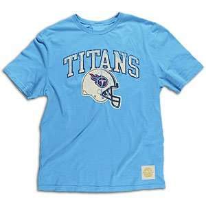 Reebok Tennessee Titans Light Blue Buttonhook Vintage Premium T shirt