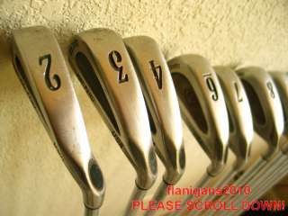 CALLAWAY s2h2 irons 2 3 4 6 7 8 9 pw sw   