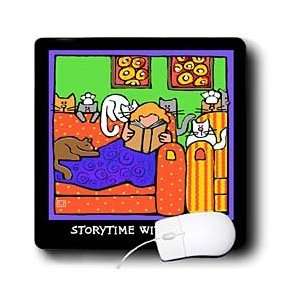  S. Fernleaf Designs Funny Cat Gifts   Cat Story Time, Cartoon 