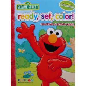   and Activity Book 144 Page with 30 Stickers Sesame Workshop Books
