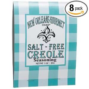 New Orleans Gourmet Foods New Orleans Salt Free Creole Seasoning, 1 