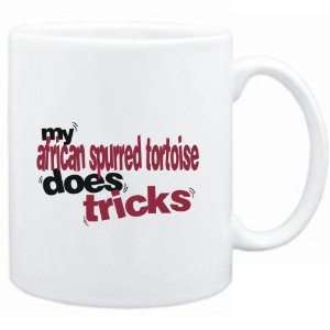  Mug White  My African Spurred Tortoise does tricks 