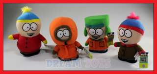 South Park Plush Doll Set of 4   Kenny Kyle Eric Stan  