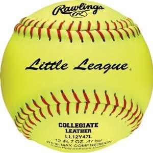  Rawlings Leather Cover Little League Stamped Fastpitch 